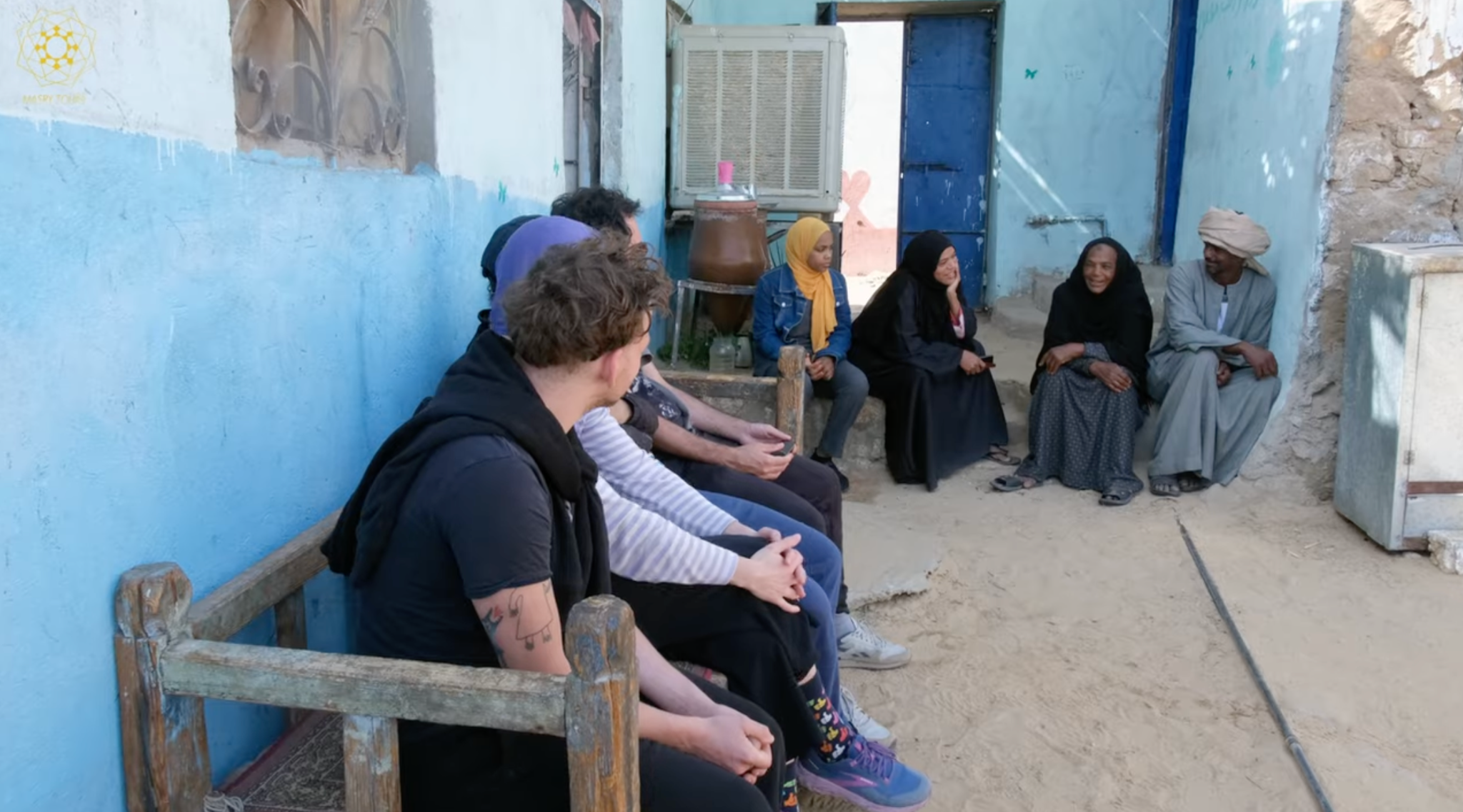 Lokale Gastfreundschaft in Oberägypten